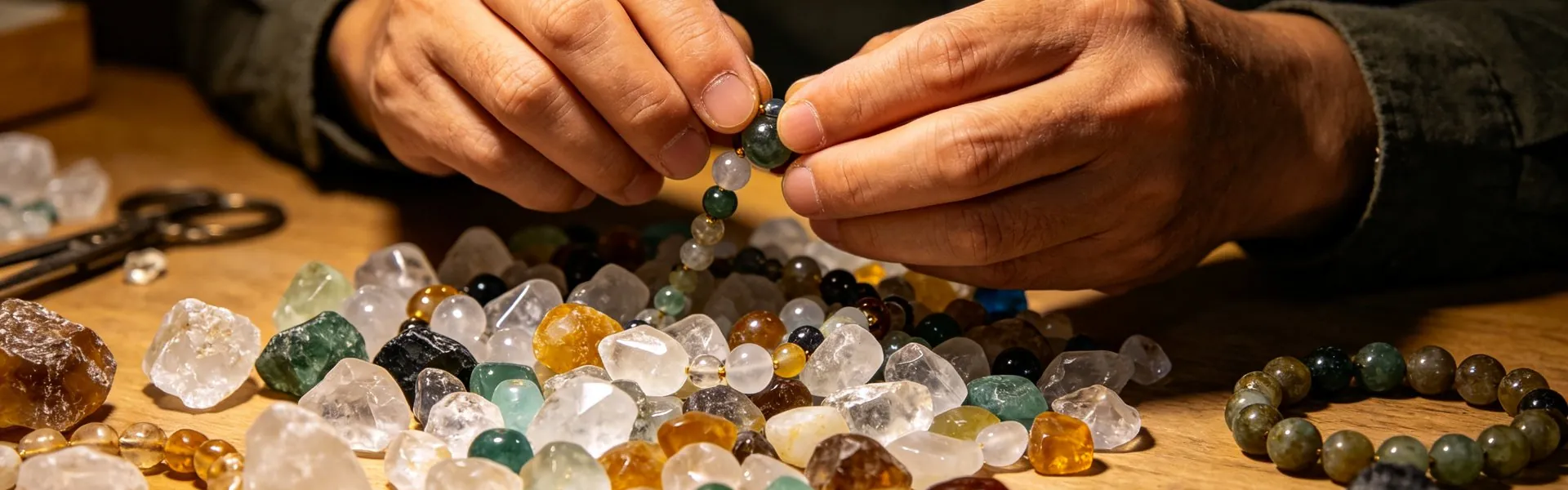 Natural Crystal Bracelets | Handmade, Made to Order