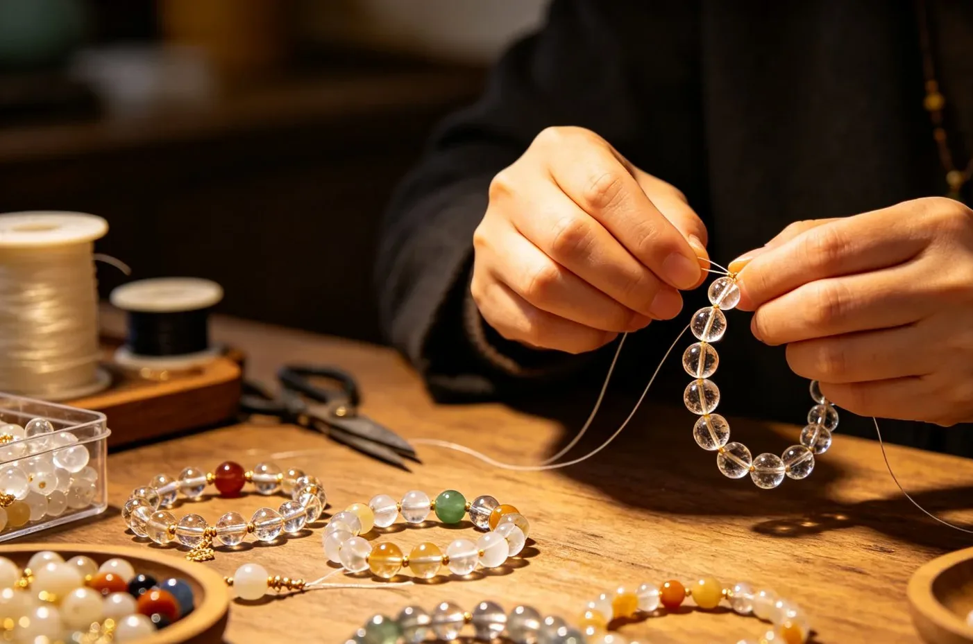 Will the Elastic Snap? Everyday Care for a Beaded Bracelet