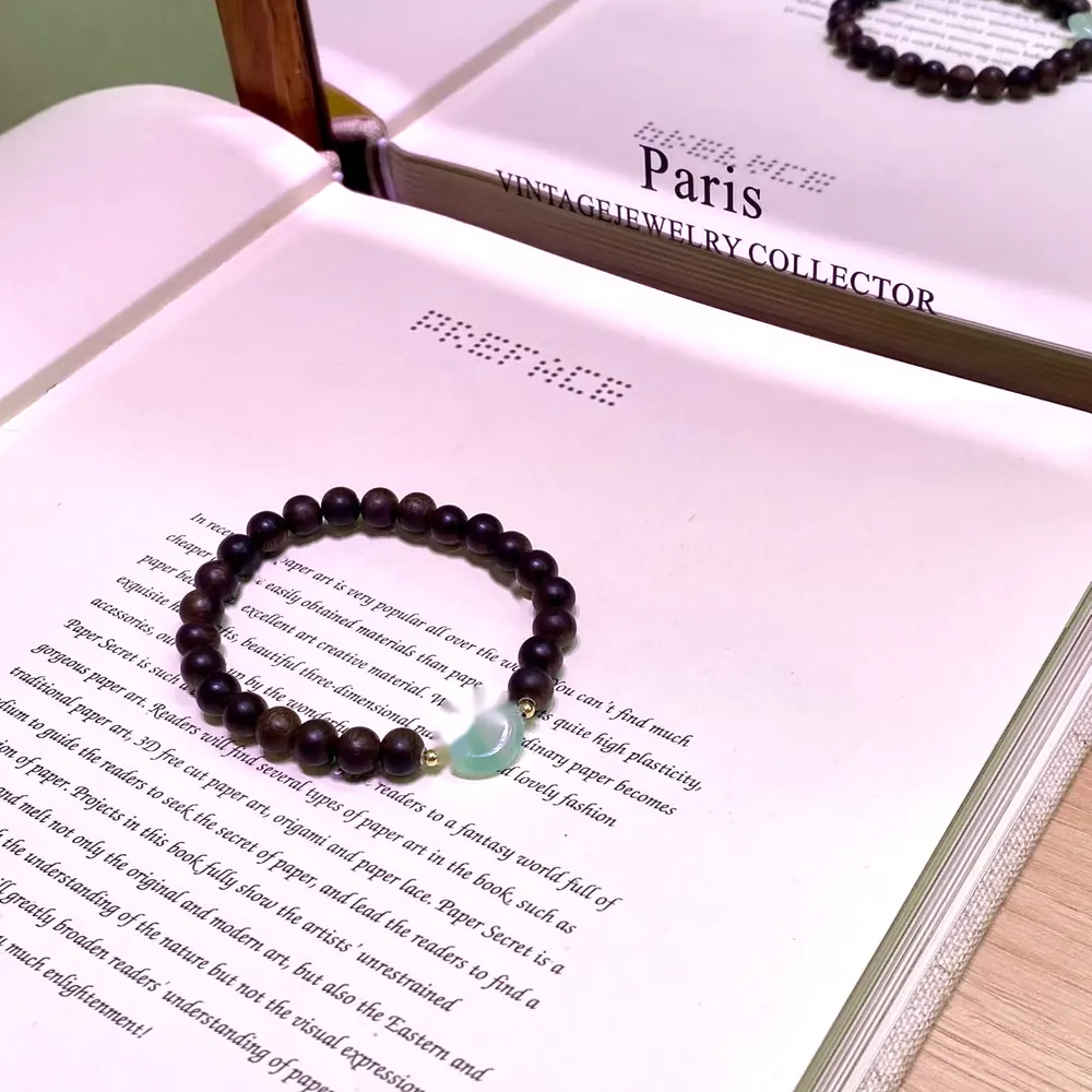 Curved Clear Quartz Design Bracelet